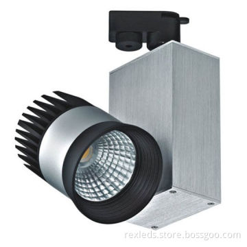 20w 40w Commercial Illuminance Building Led Track Light Fixtures Cob New Type, 50000h